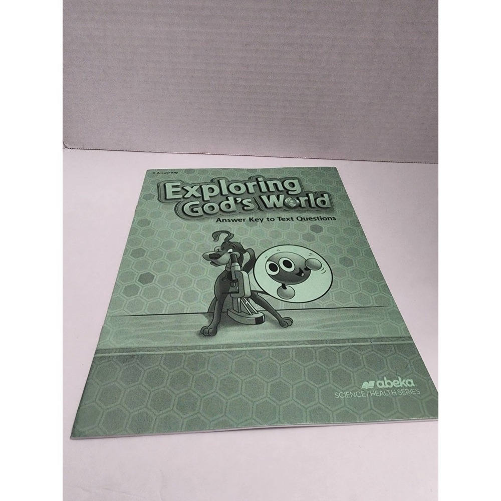Abeka 3 Exploring God's World Answer Key‎ Text Questions Book